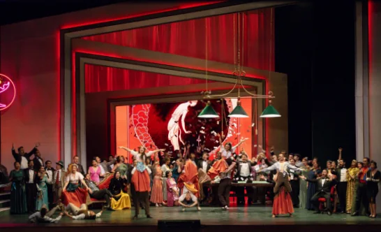 Escena de La traviata · fotografía 1