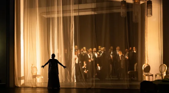 Escena de La traviata · fotografía 2